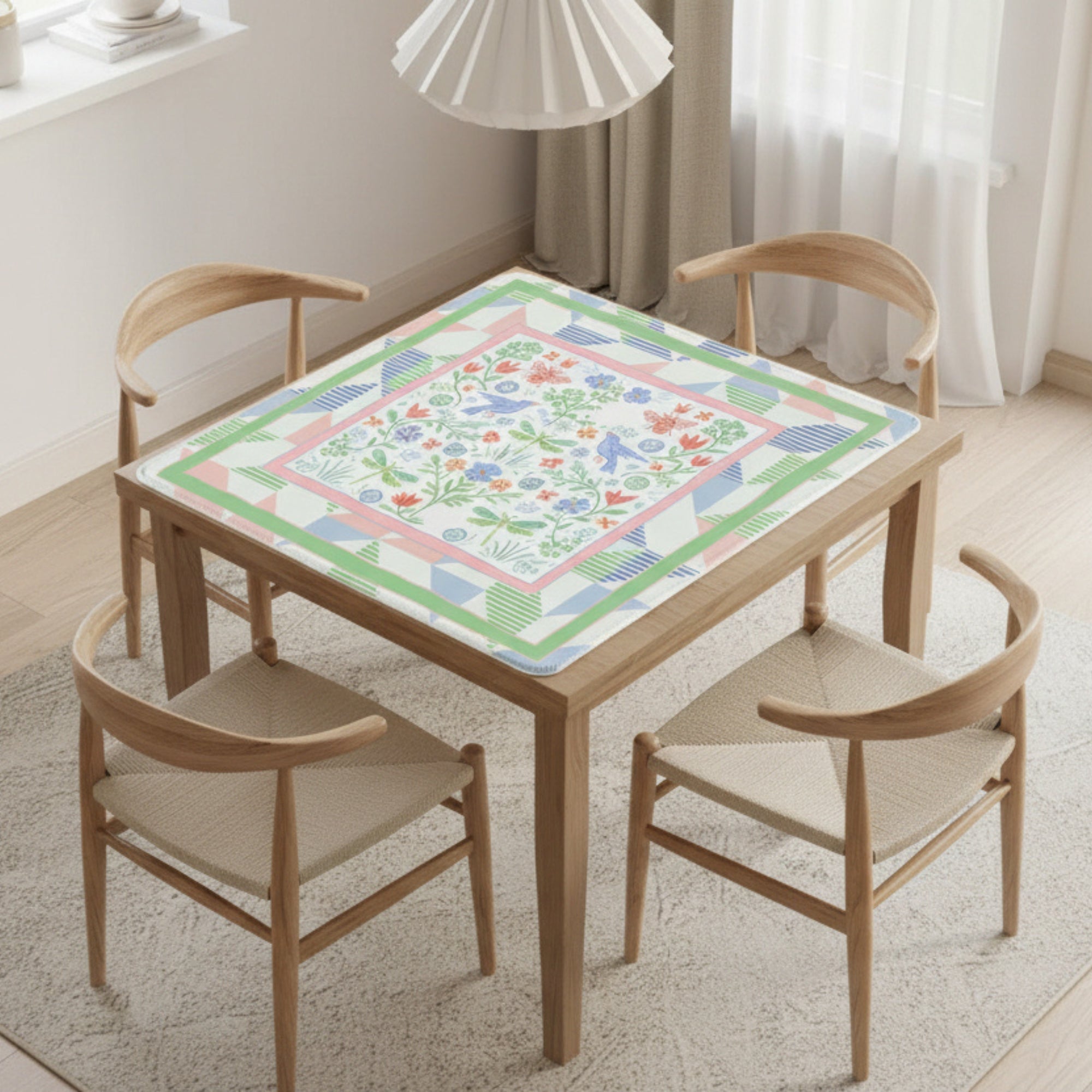 Secret Garden Of Eden Mahjong Mat